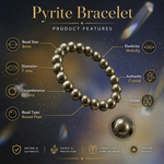 Load image into Gallery viewer, Pyrite Bracelet