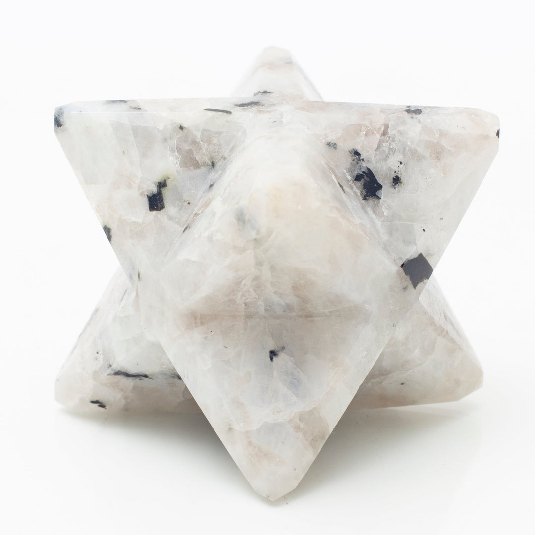 Rainbow Moonstone Merkaba