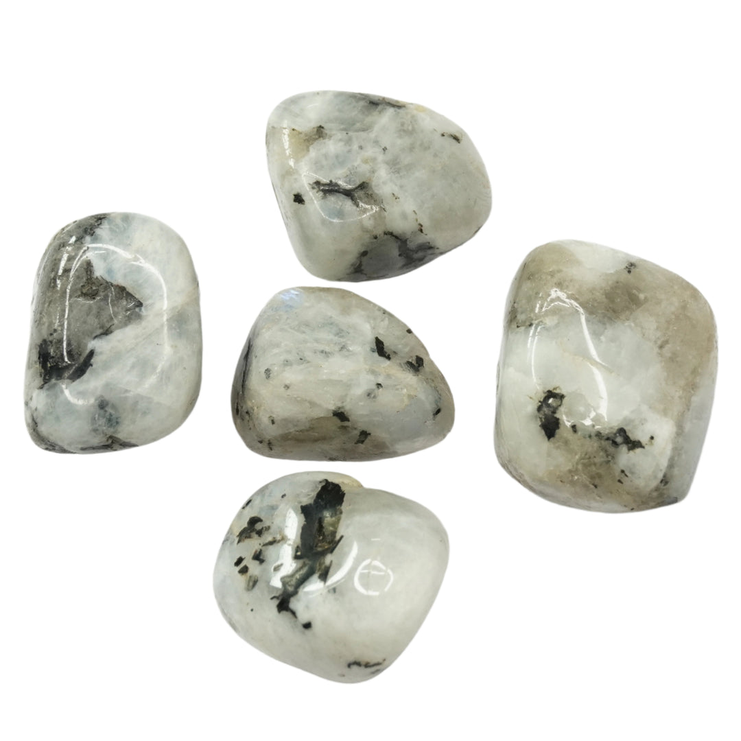 Rainbow Moonstone Tumbled Stone