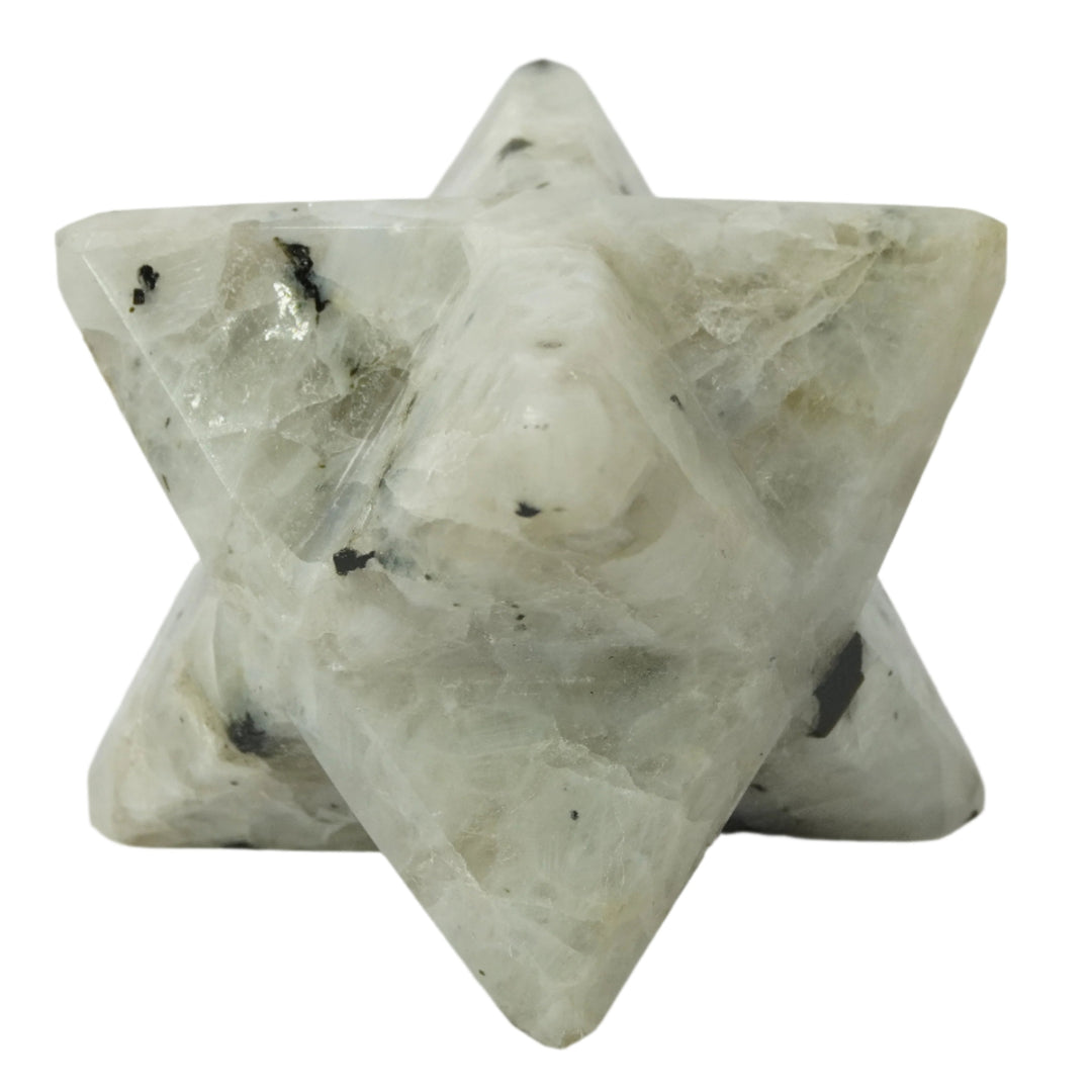 Rinbow Moonstone Merkaba