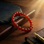 Load image into Gallery viewer, Red Carnelian Bracelet