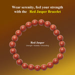 Load image into Gallery viewer, Red Jasper Bracelet: Nurturer &amp; Protector
