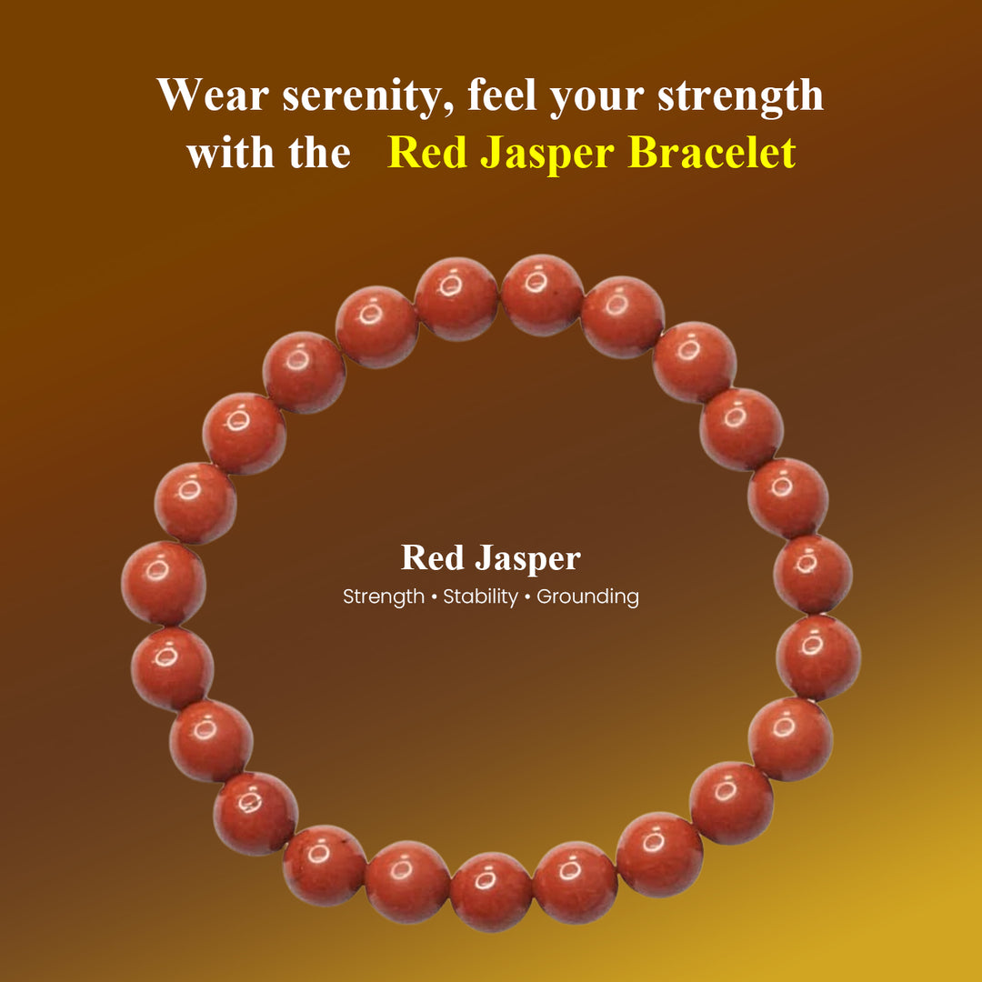 Red Jasper Bracelet: Nurturer & Protector