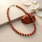 Load image into Gallery viewer, Red Jasper Office wear Necklace