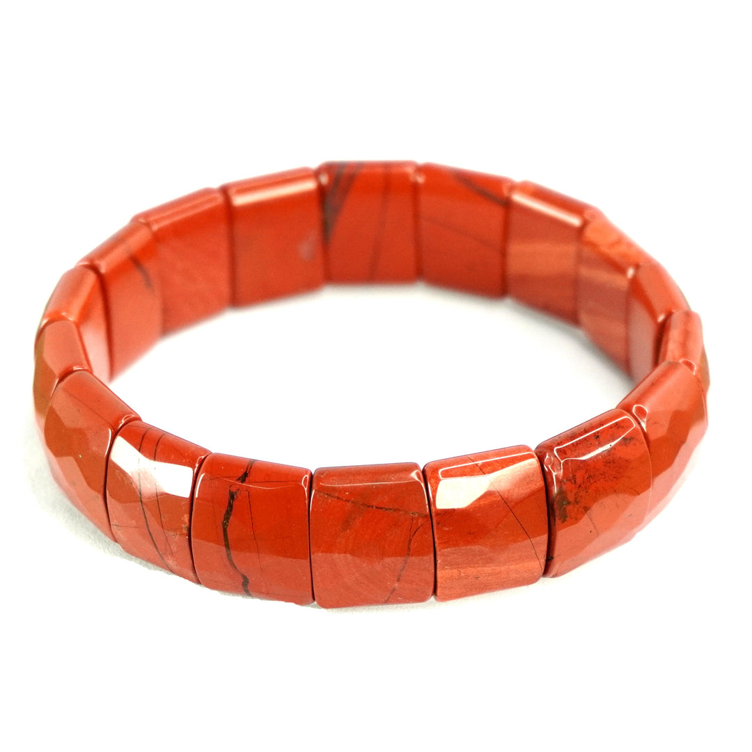 red jasper bracelet