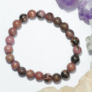 Rhodonite Bracelet: Generosity