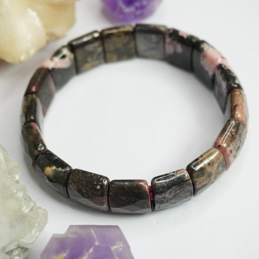Rhodonite Bracelet:Love and Emotional Healing