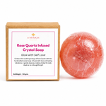 Load image into Gallery viewer, Rose Quartz Radiance Soap (150 gms)