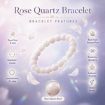 Load image into Gallery viewer, Rose Quartz Bracelet