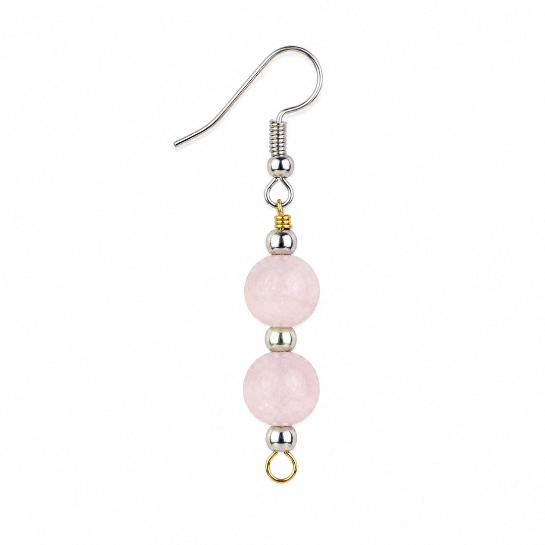 Rose Quartz Earings