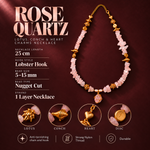 Load image into Gallery viewer, Rose Quartz Necklace