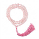 Load image into Gallery viewer, Rose Quartz Japamala