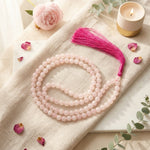Load image into Gallery viewer, Rose Quartz Japamala