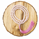 Load image into Gallery viewer, Rose Quartz Japamala