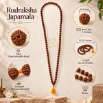 Load image into Gallery viewer, Rudraksha Japamala