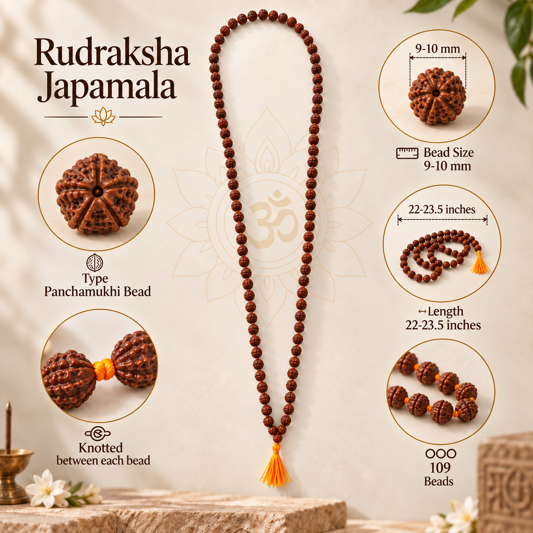 Rudraksha Japamala