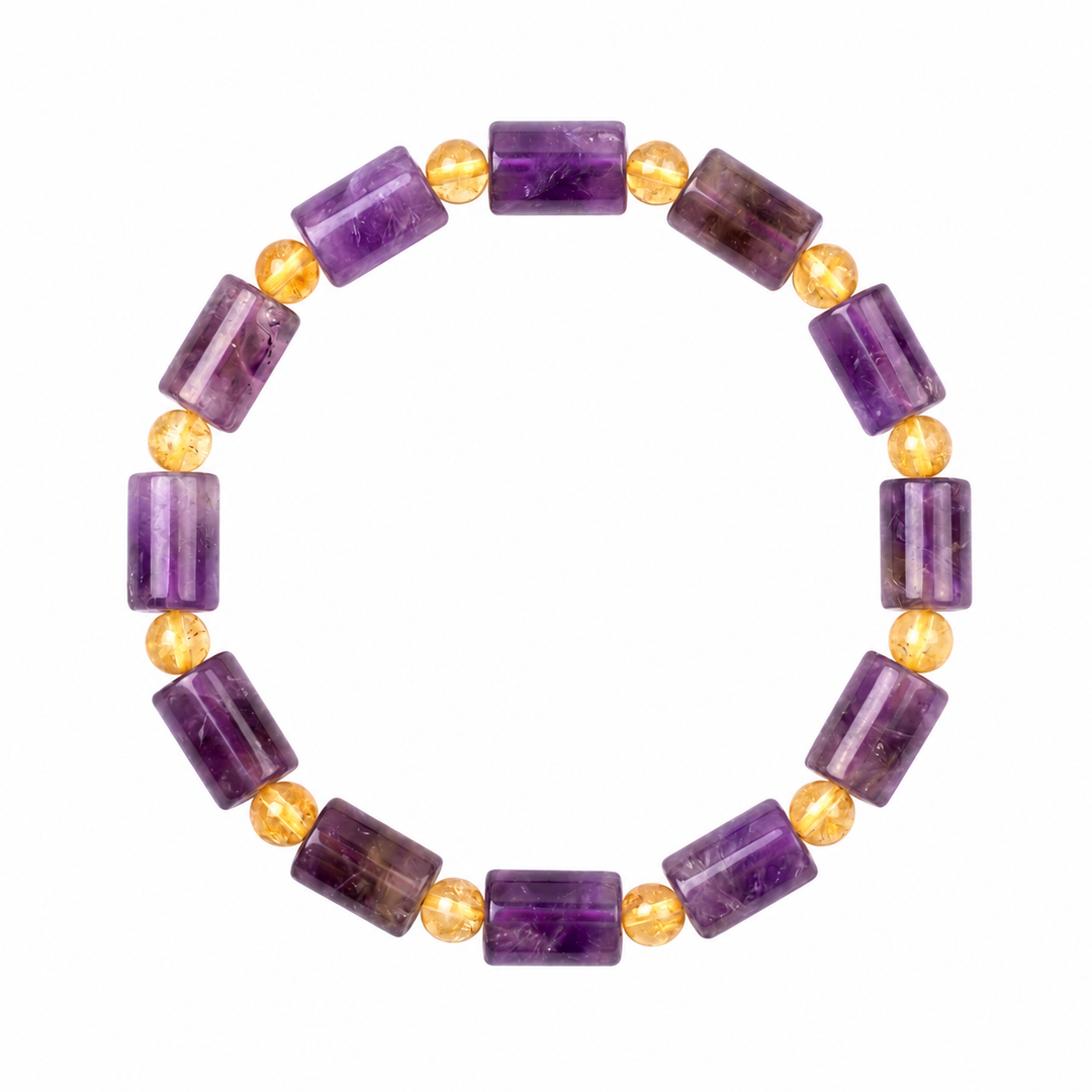 Amethyst and Citrine