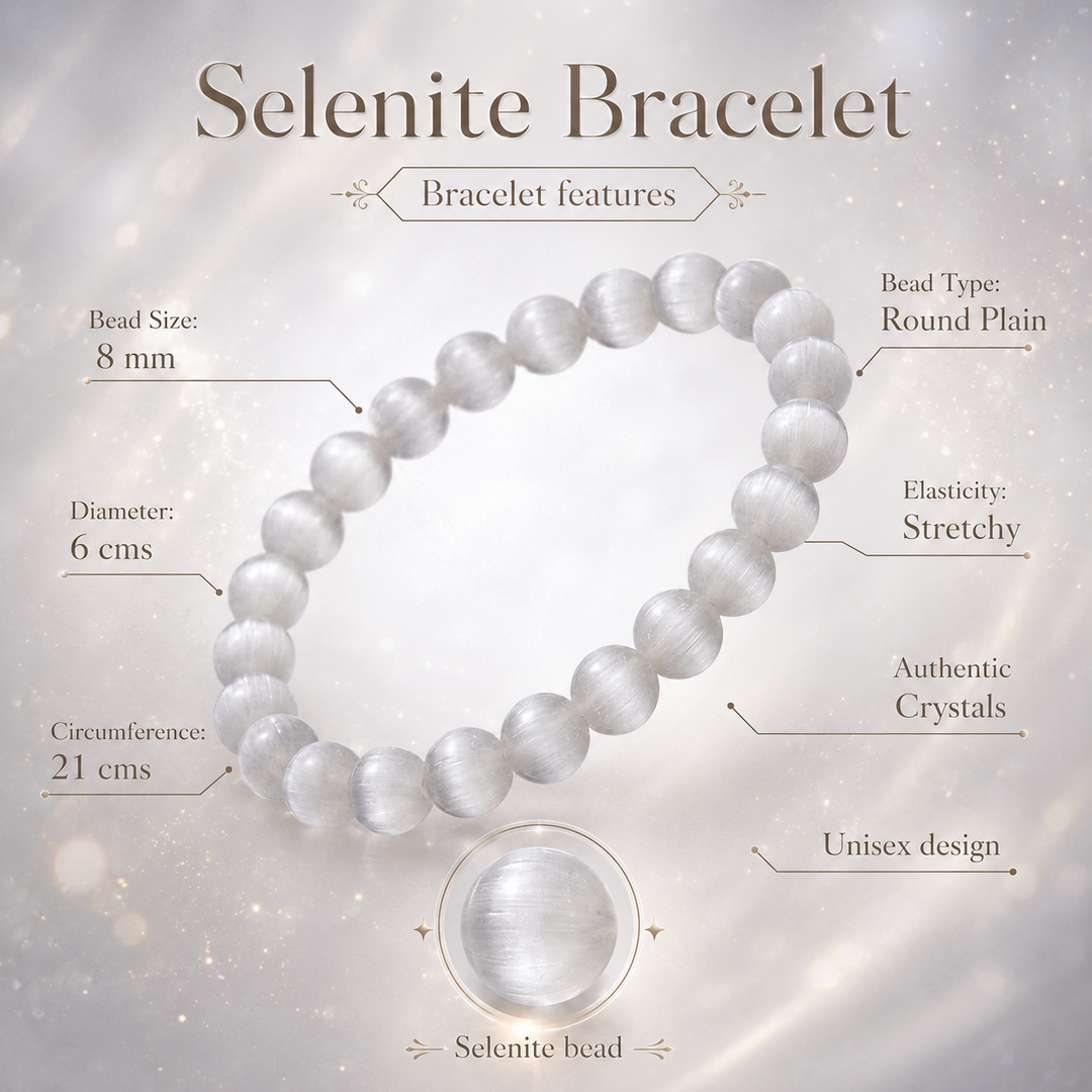 Selenite Bracelet
