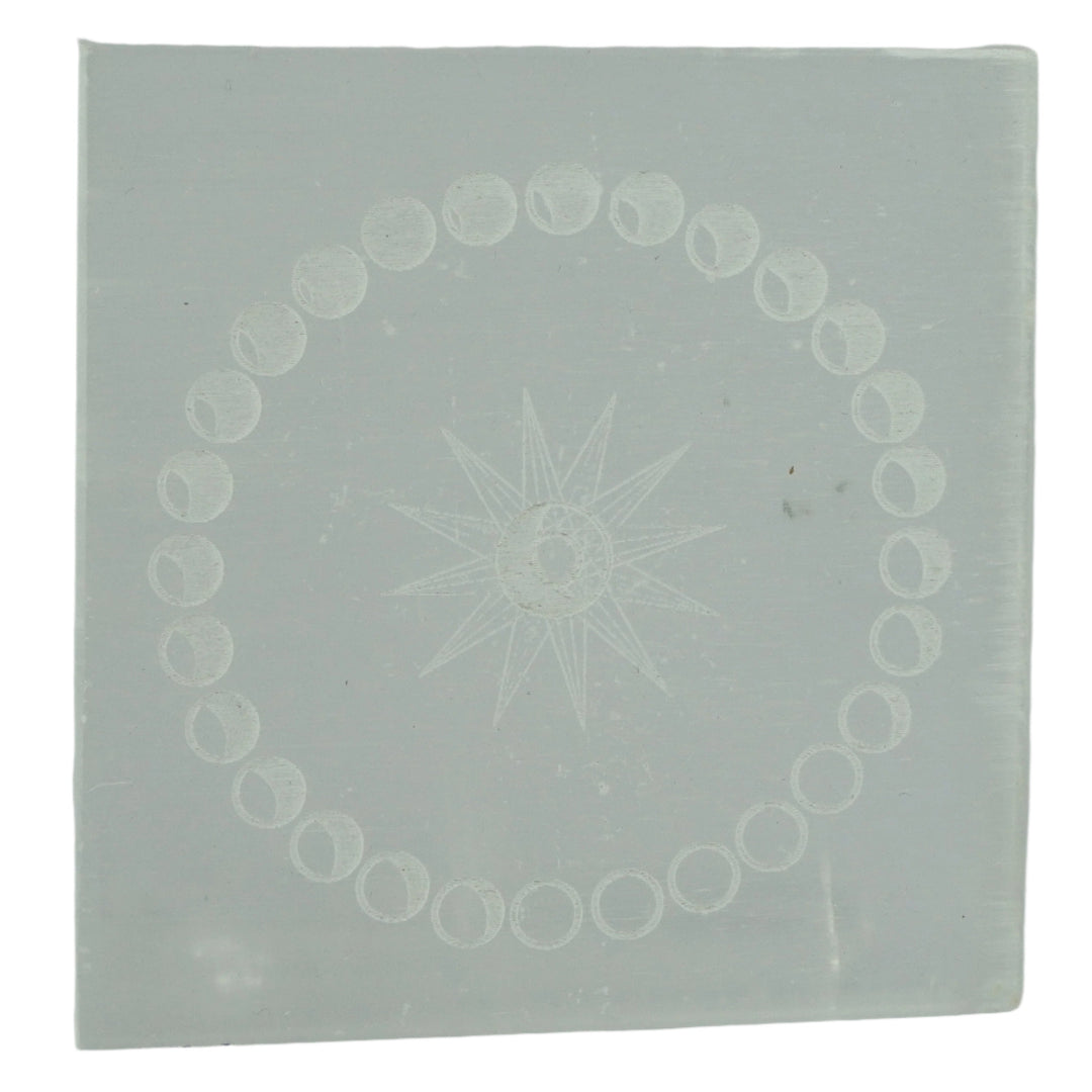 Selenite Crystal Charging Plate - Square