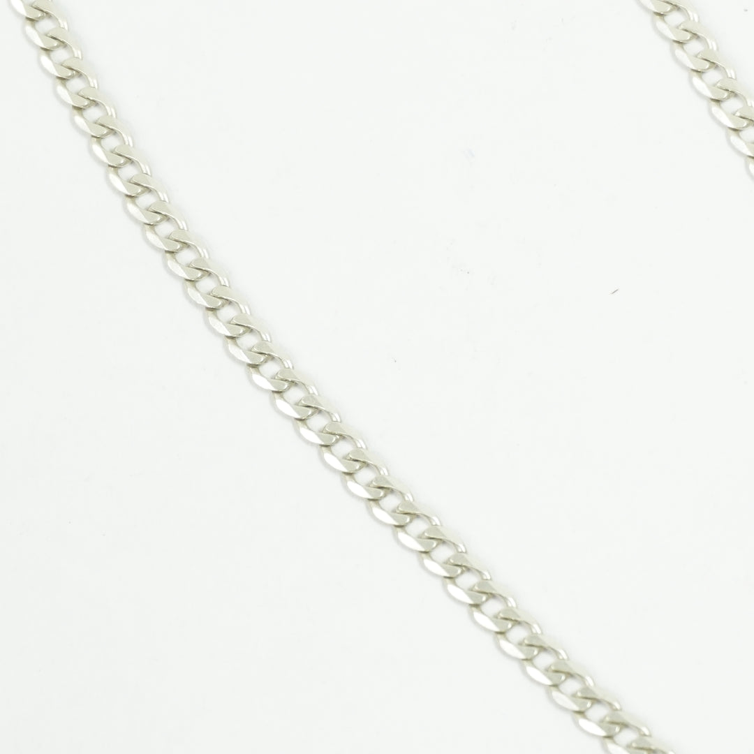 Silver Chain - Bold Interlocking