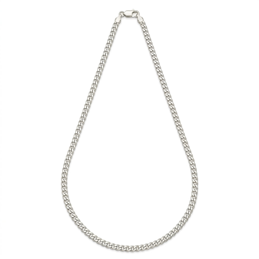 Silver plain Chain