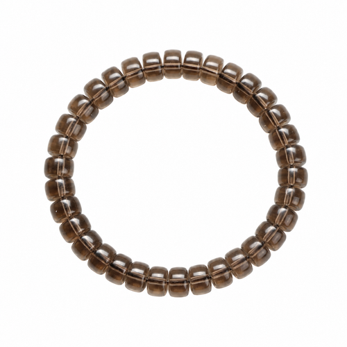 Smokey Quartz Bracelet: Pill Cut