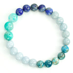 Load image into Gallery viewer, Throat Chakra Support Bracelet
