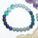 Load image into Gallery viewer, Throat Chakra Support Bracelet
