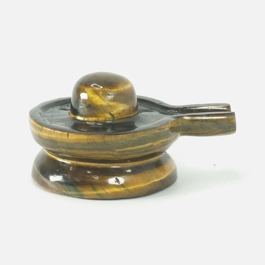 Tiger's Eye Jaldhara Shivalingam | 101-150 gms