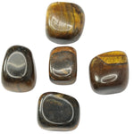 Load image into Gallery viewer, Tiger&#39;s Eye Tumbled Stone
