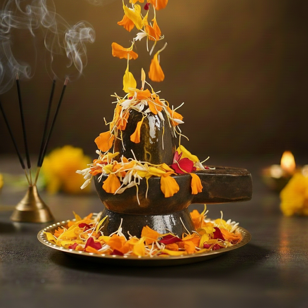 Tiger's Eye Jaldhara Shivalingam : 251-300 gms