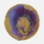 Timeless Elegance Violet and Gold Crystal Holder - Love Rocks