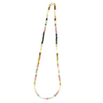 Load image into Gallery viewer, tourmaline multicolored necklace
