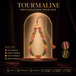 Load image into Gallery viewer, Tourmaline Multicolored Necklace