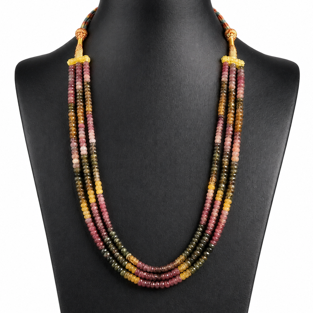 Tourmaline Multicolored Necklace