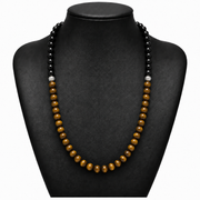 Tourmaline & Tiger Eye  Necklace