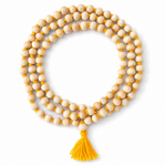 Load image into Gallery viewer, Tulsi Mala Plain Round beads 8mm