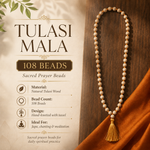 Load image into Gallery viewer, Tulsi Mala Plain Round beads 8mm