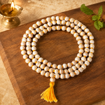 Load image into Gallery viewer, Tulsi Mala Plain Round beads 8mm