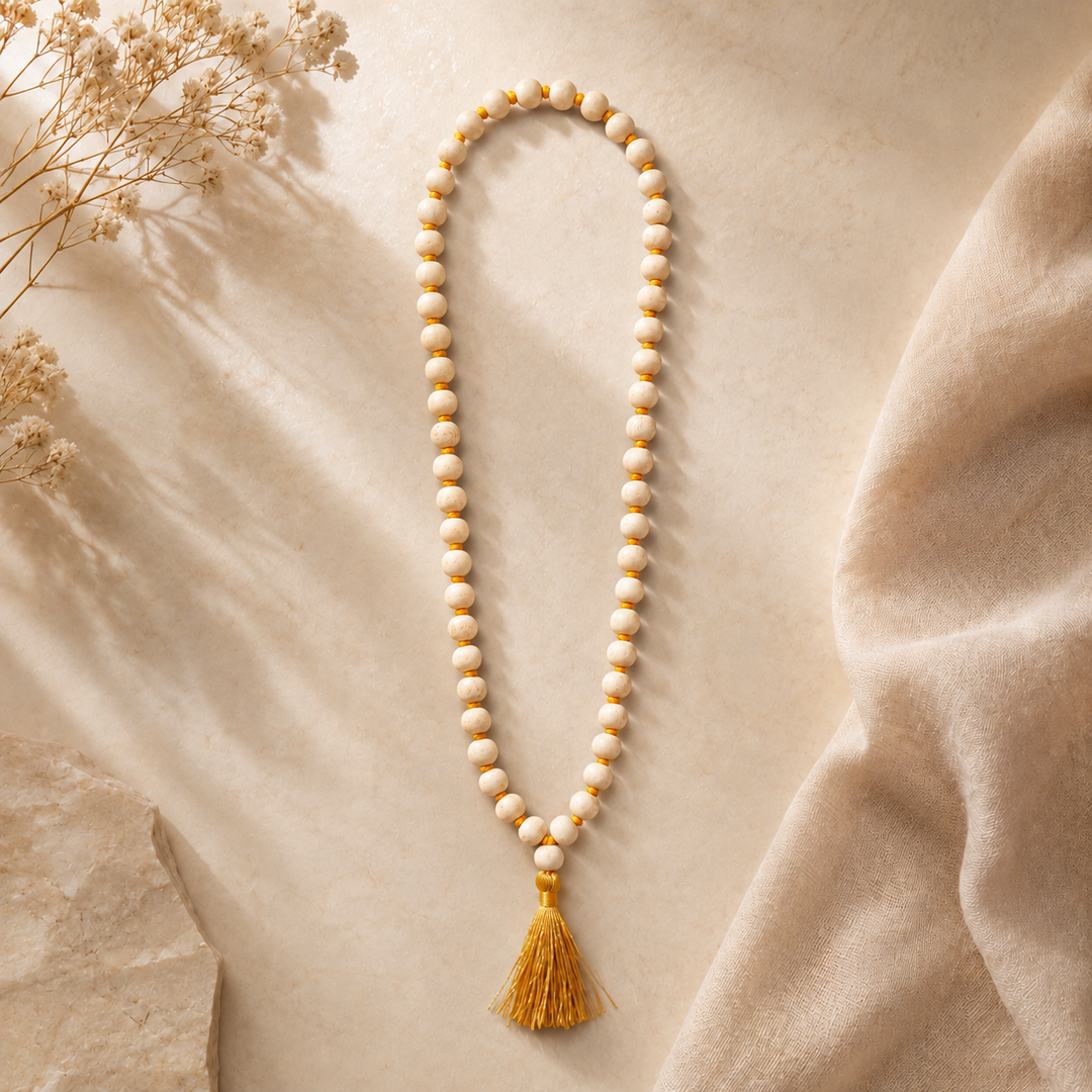 Tulsi Mala Plain Round beads 8mm