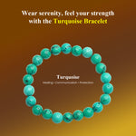 Load image into Gallery viewer, Turquoise Bracelet: Induces Kindness
