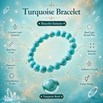 Load image into Gallery viewer, Turquoise Bracelet: Round Beads 8mm