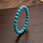 Load image into Gallery viewer, Turquoise Bracelet: Round Beads 8mm