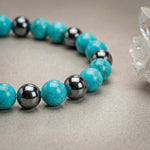 Load image into Gallery viewer, Turquoise &amp; Hematite 