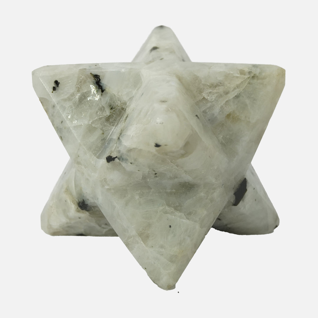 Rainbow Moonstone Merkaba