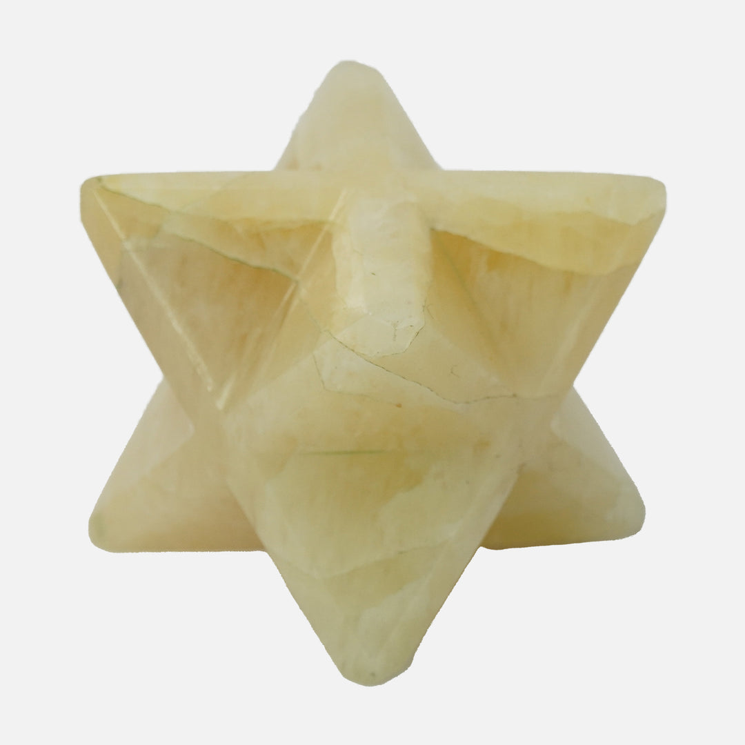 Yellow Agate Merkaba