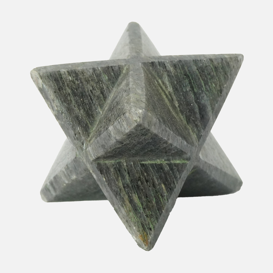 Blue Lace Agate Merkaba: Strengthens Inner Attunement