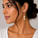 Load image into Gallery viewer, Calcite Bead Earrings