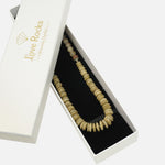 Load image into Gallery viewer, Cat&#39;s Eye with Rutilated Quartz Necklace
