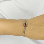 Load image into Gallery viewer, Zircon Jewellery Bracelet: Virtue and Strength
